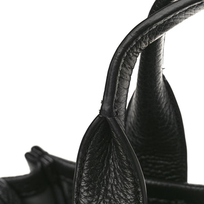 Marc Jacobs Grained Calfskin Small The Tote Bag Black 9 of 10