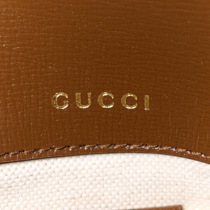 Gucci GG Supreme Monogram Web Mini Horsebit 1955 Shoulder Bag Beige Brown Sugar 7 of 13