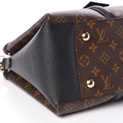 Louis Vuitton Monogram Soufflot MM Black 8 of 9