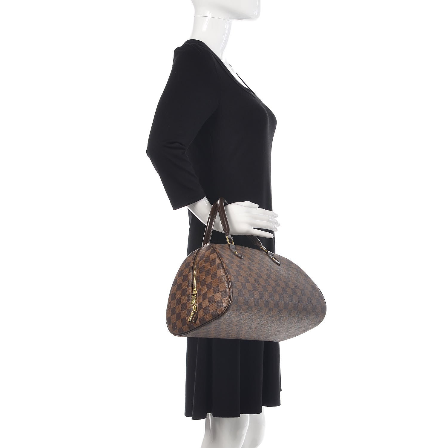 Louis Vuitton Damier Ebene Ribera MM 2 of 13