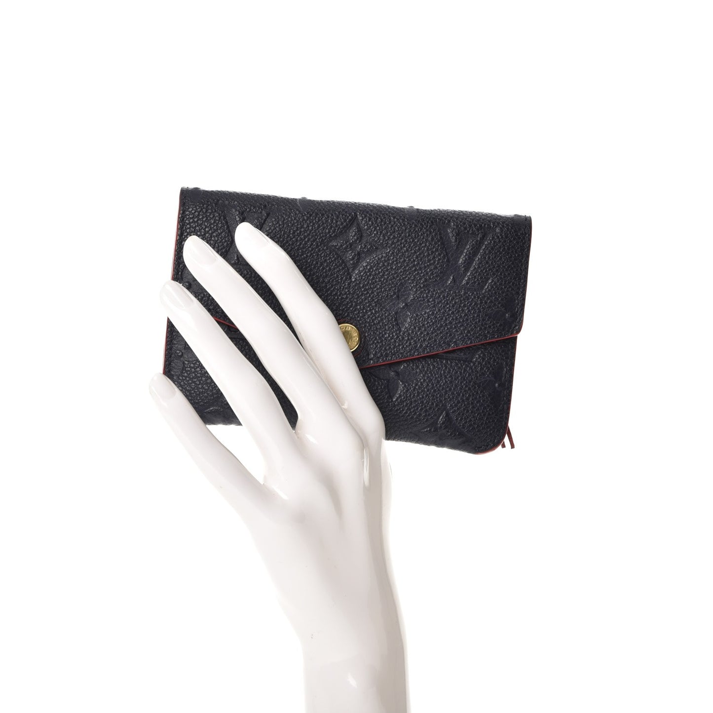 Empreinte Key Pouch Marine Rouge