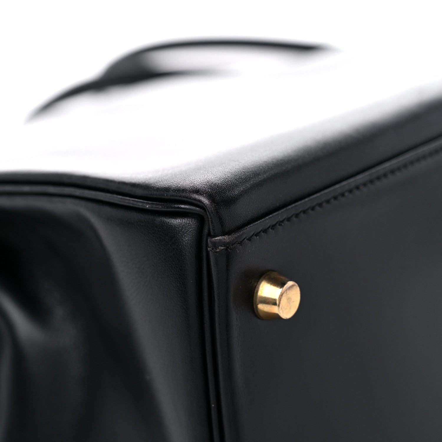 Hermes Box Kelly Retourne 32 Black 9 of 13
