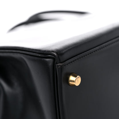 Hermes Box Kelly Retourne 32 Black 9 of 13