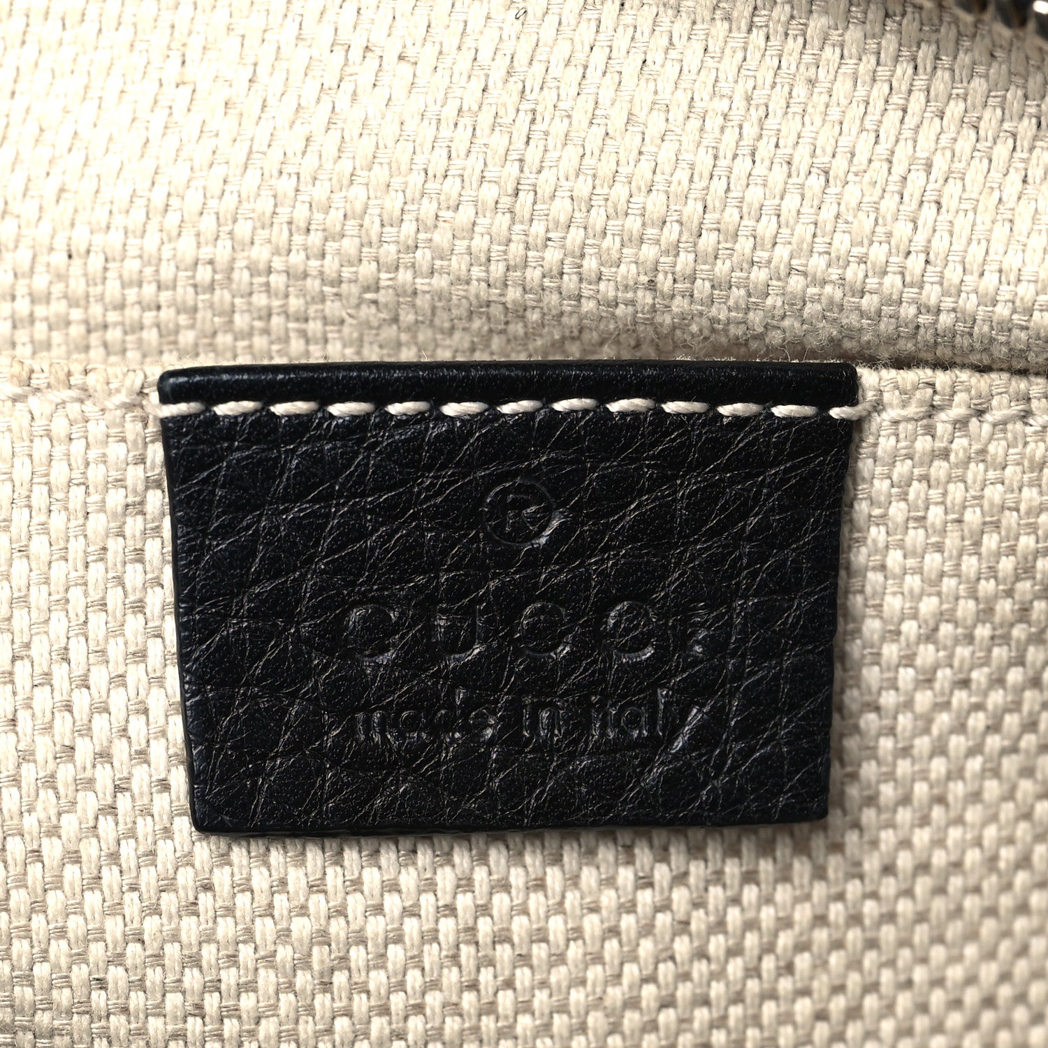 Gucci Pebbled Calfskin Small Soho Disco Bag Black 6 of 13