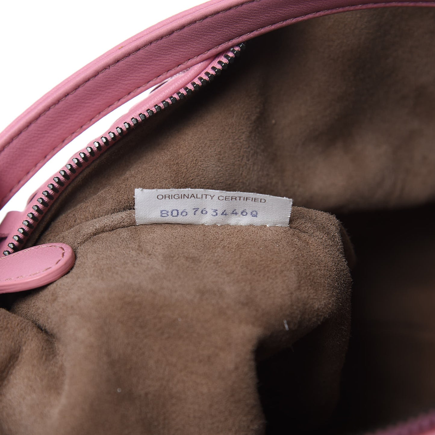 Nappa Intrecciato Small Shoulder Bag Watteau