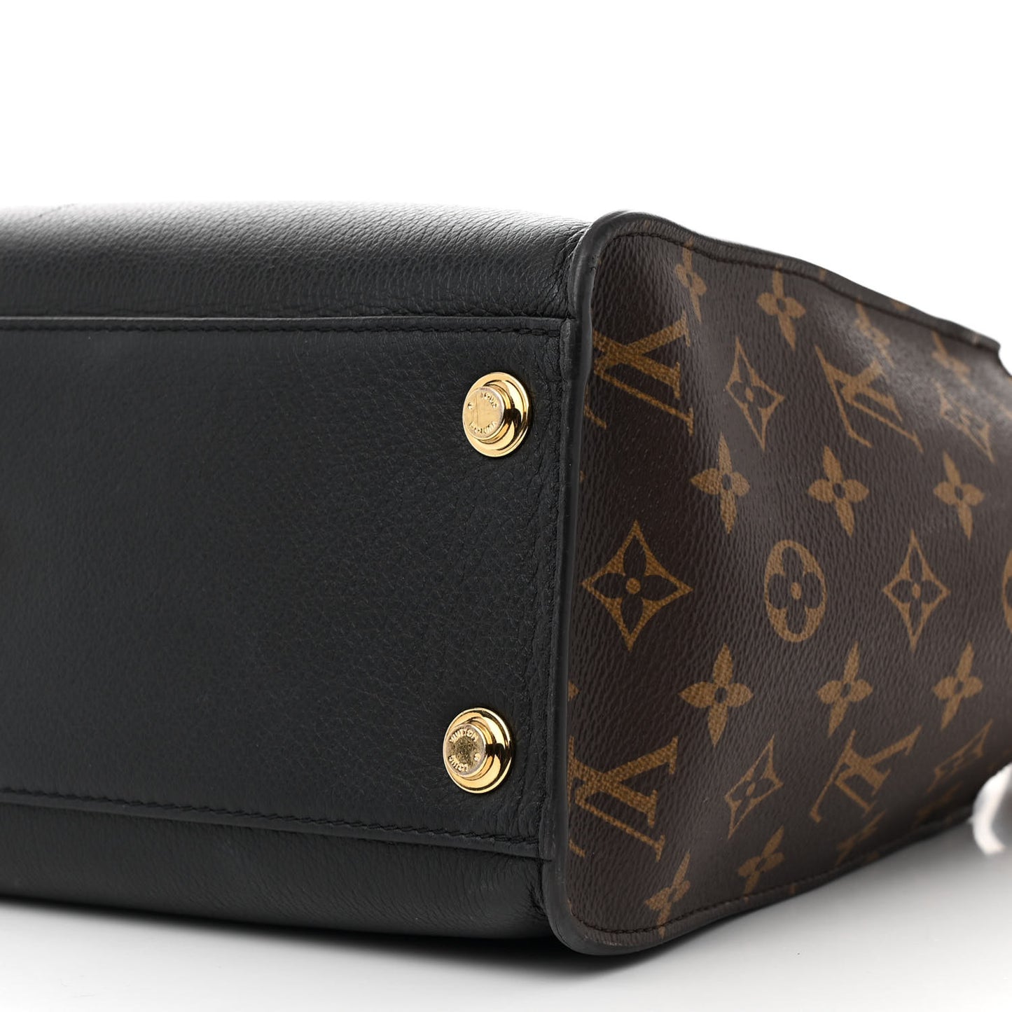 Calfskin Monogram On My Side Black