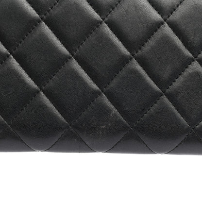 Chanel Lambskin Quilted Boy Zip Around Wallet Black 9 of 11