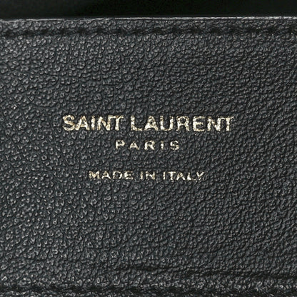 Saint Laurent Calfskin Large Shopping Tote Black 8 of 14