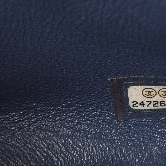 Chanel Caviar Quilted Mini Rectangular Flap Navy 7 of 15