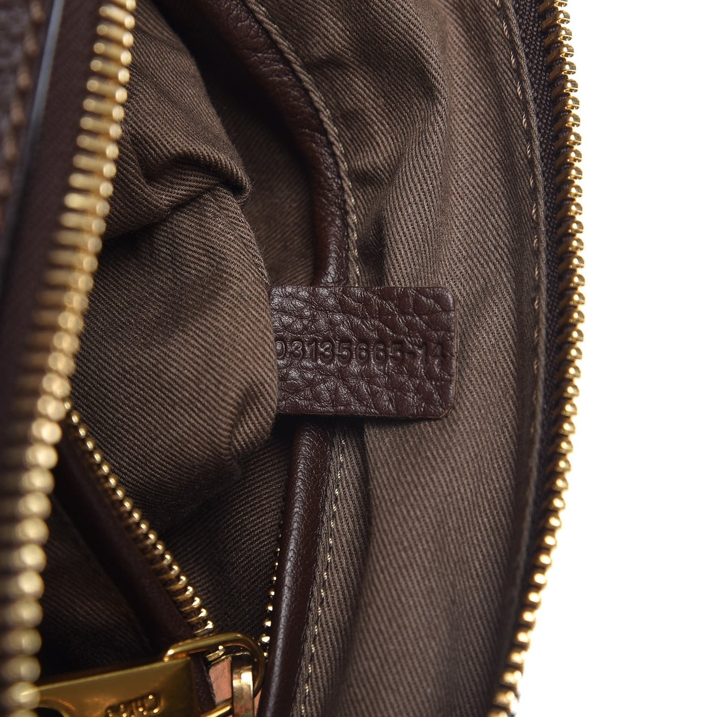 Calfskin Medium Marcie Satchel Coffee Shot
