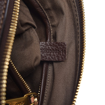 Chloe Calfskin Medium Marcie Satchel Coffee Shot 8 of 9