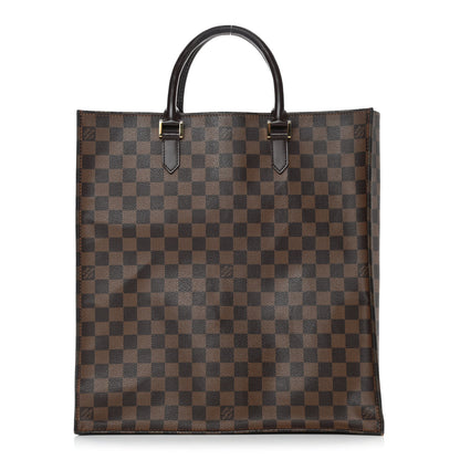 Louis Vuitton Damier Ebene Sac Plat 1 of 10