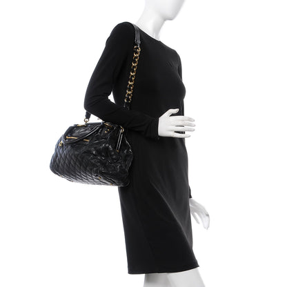 Marc Jacobs Calfskin Quilted Stam Black 2 of 11