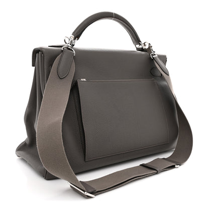 Hermes Togo Maxi Kelly Retourne 42 Etain 2 of 13