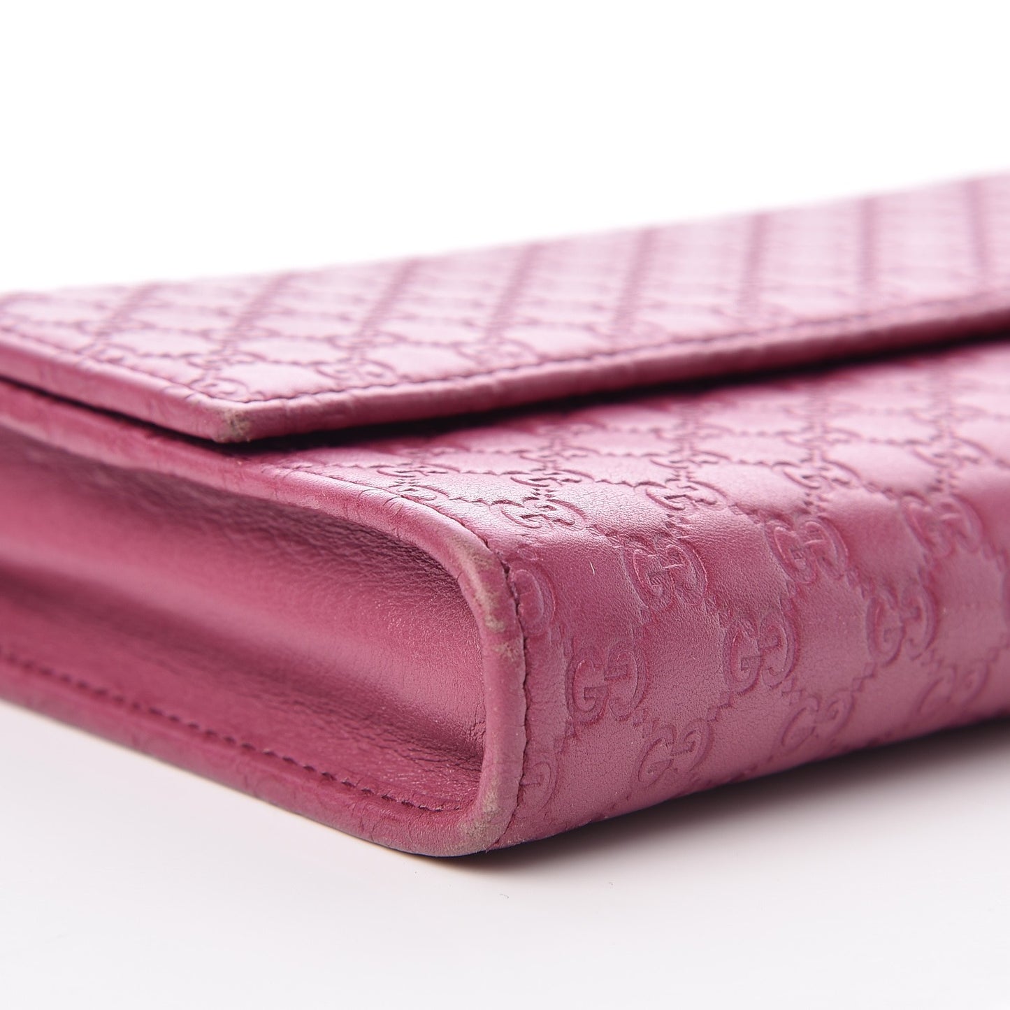 Microguccissima Travel Document Case Pink