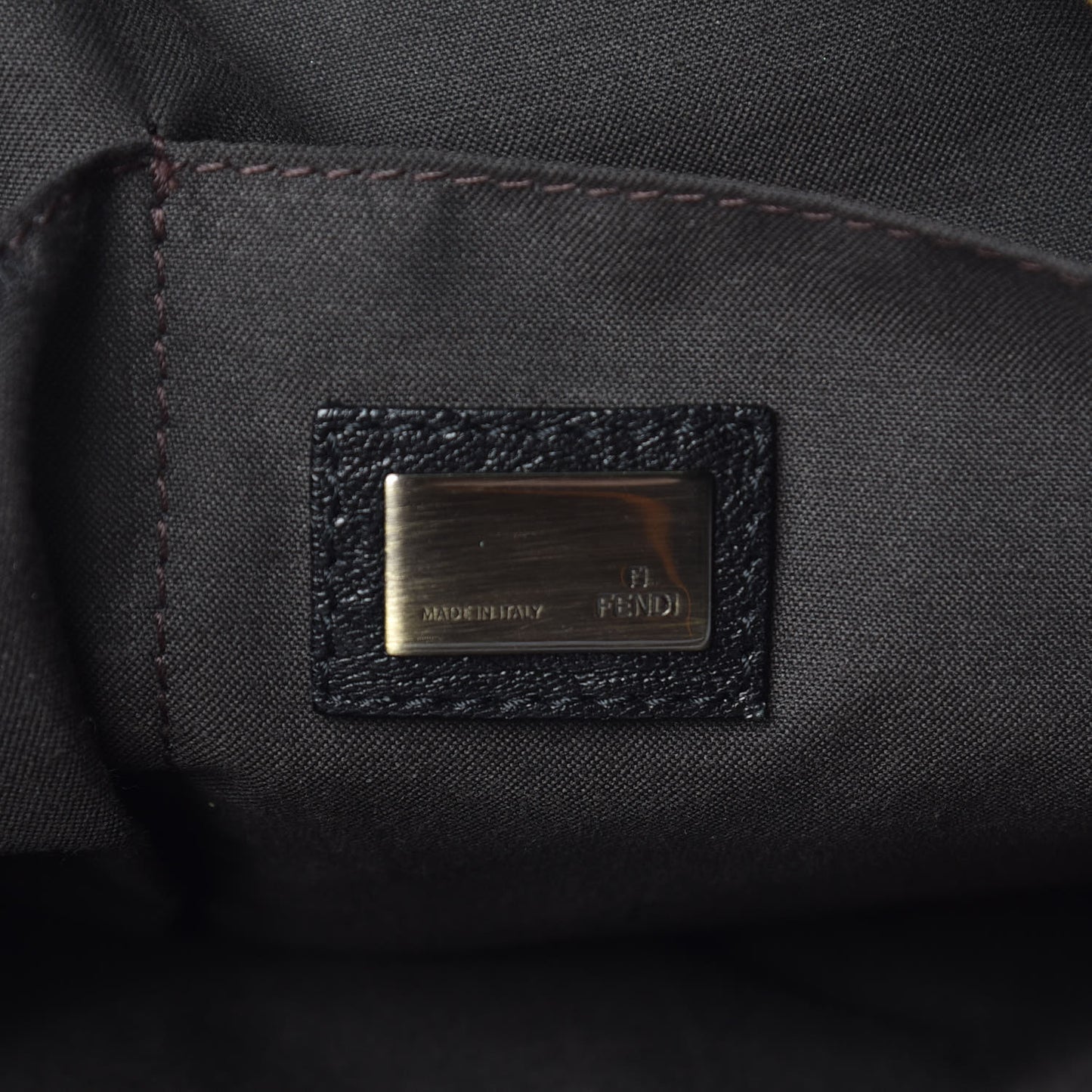 Nappa Patent B Buckle Hobo Black