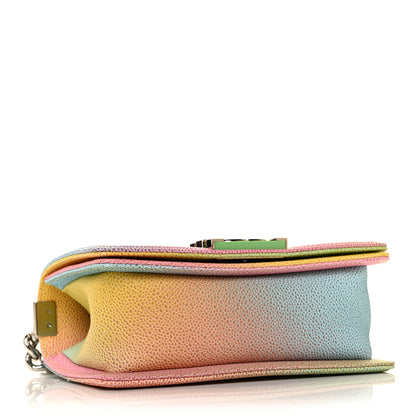 Chanel Caviar Quilted Small Cuba Rainbow Boy Flap Multicolor 4 of 9