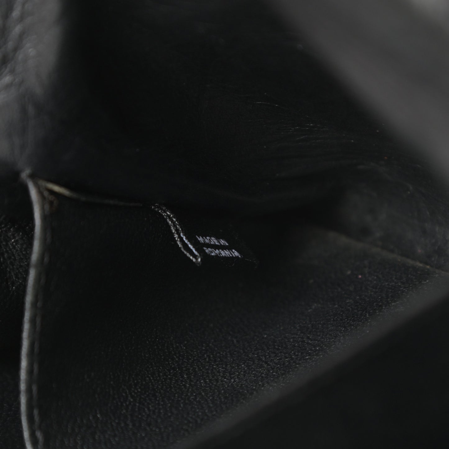 Calfskin Quilted 2.55 Reissue Flap Belt Bag Clutch Black