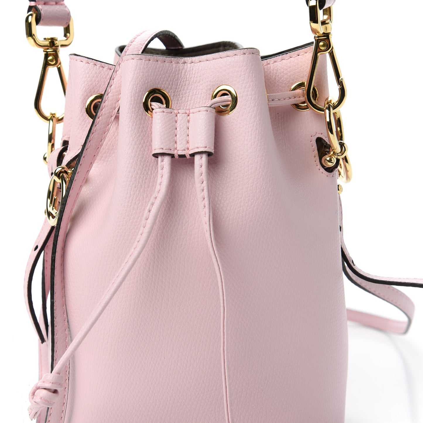 Vitello Cruise F is Fendi Mini Mon Tresor Bucket Bag Peonia