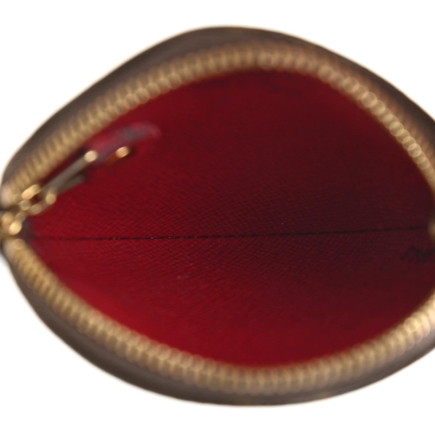 Monogram Cerises Round Coin Purse