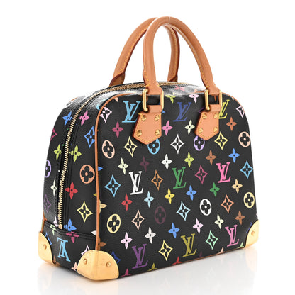 Louis Vuitton Monogram Multicolor Trouville Black 3 of 9