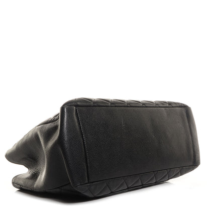 Chanel Caviar Grand Shopping Tote GST Black 4 of 8