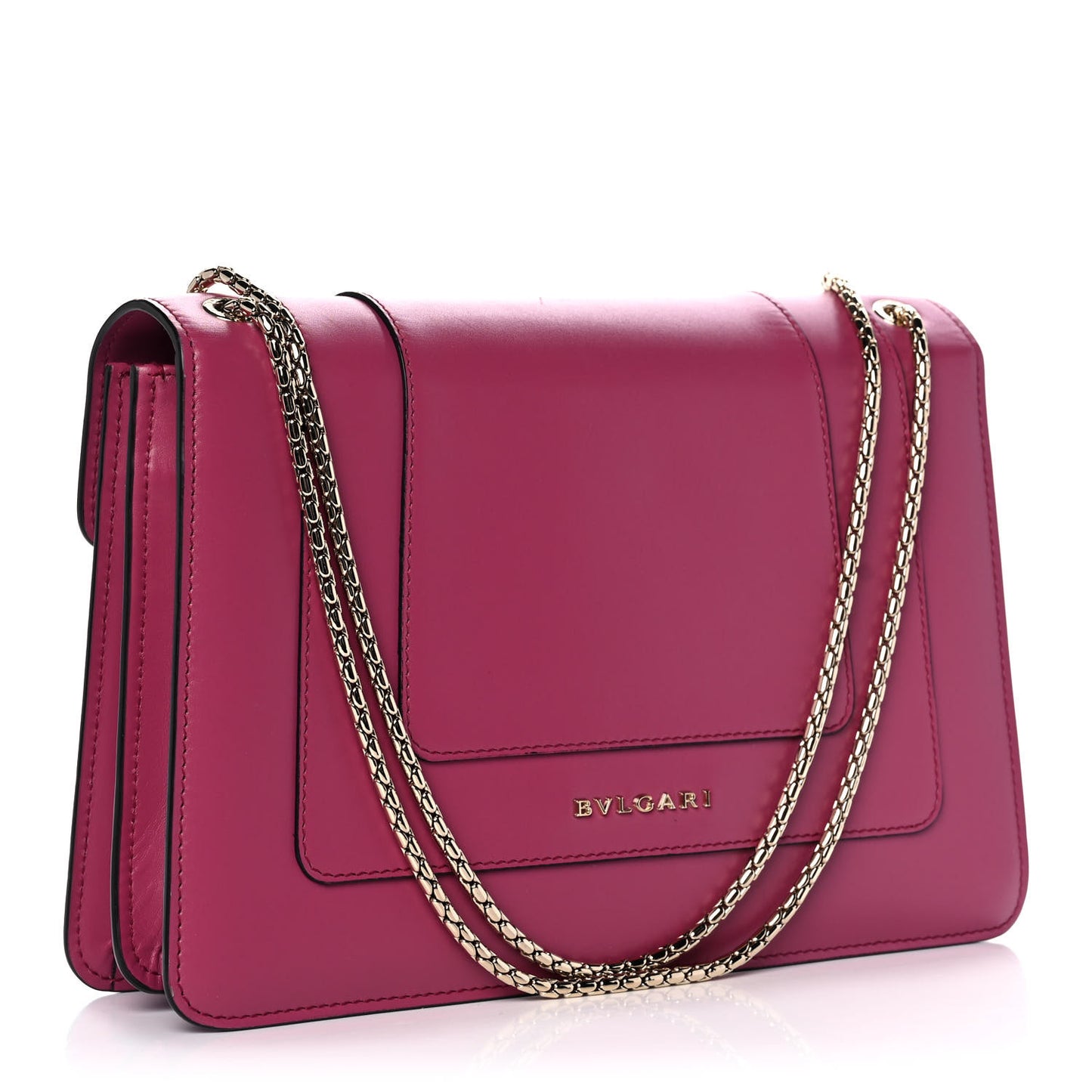 Calfskin Serpenti Forever Shoulder Bag Pink