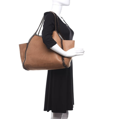 Stella McCartney Shaggy Deer Falabella Reversible Tote Camel 2 of 11