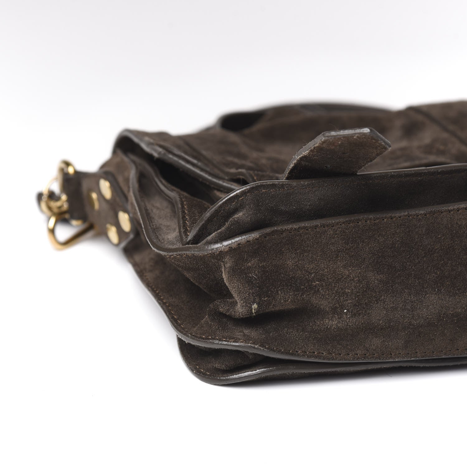 Proenza Schouler Suede PS1 Mini Pouch Messenger Bag Pepe 7 of 9
