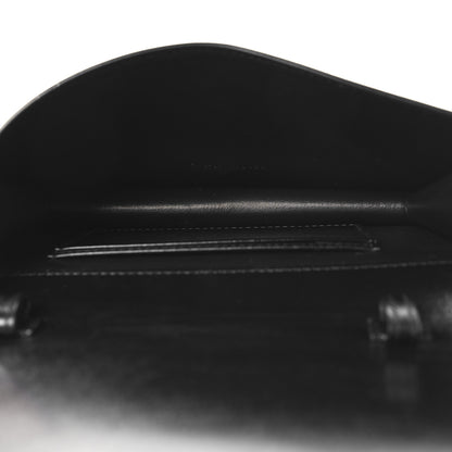 Saint Laurent Smooth Calfskin Monogram Crossbody Bag Black 5 of 10