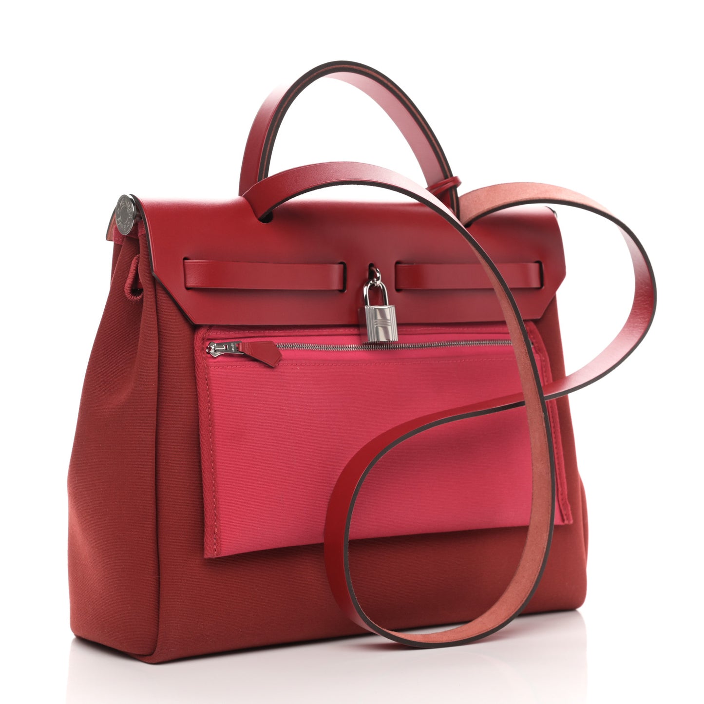 Toile Officier Vache Hunter Verso Herbag Zip Retourne 31 PM Rouge Venetian Rouge Piment Rose Extreme
