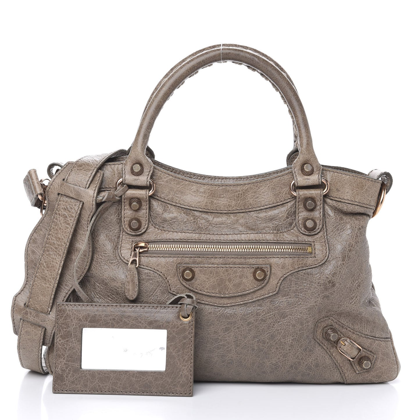 Agneau Giant 12 Gold Hardware Town Gris Poivre