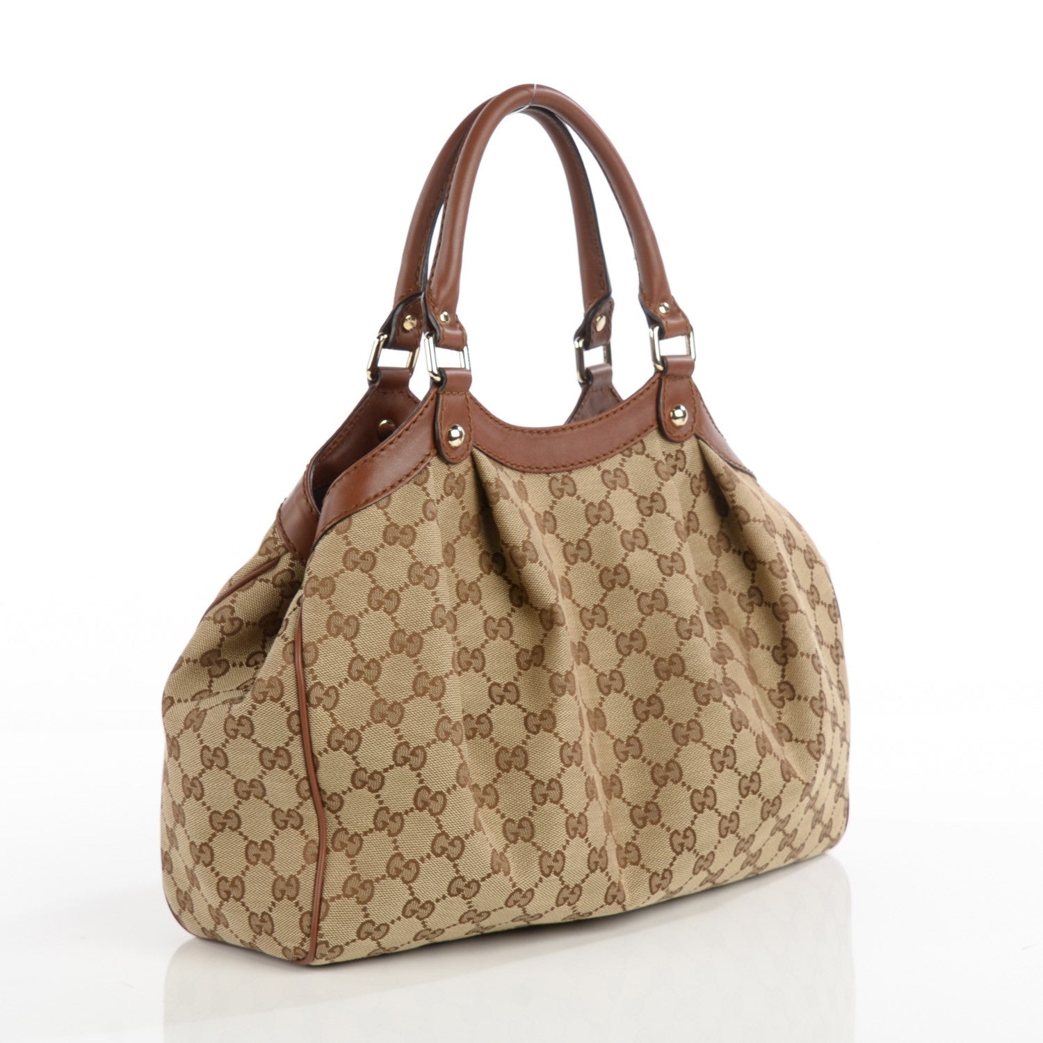 Gucci Monogram Medium Sukey Tote Brown 3 of 7