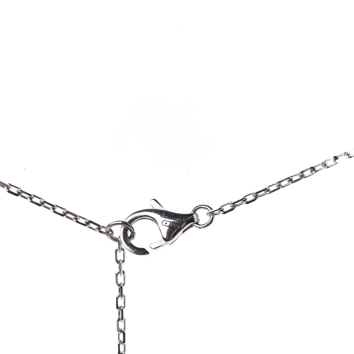 18K White Gold Diamond SM D'Amour Pendant Necklace