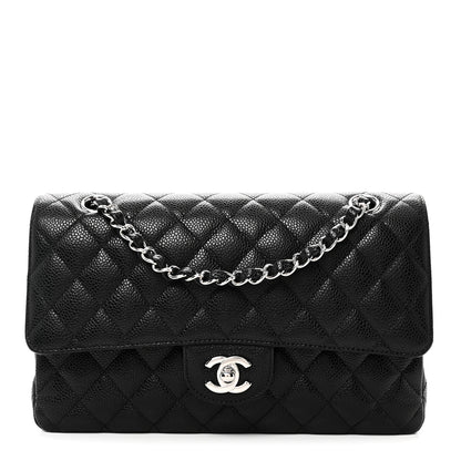 Chanel Caviar Quilted Medium Double Flap Black 1 of 11