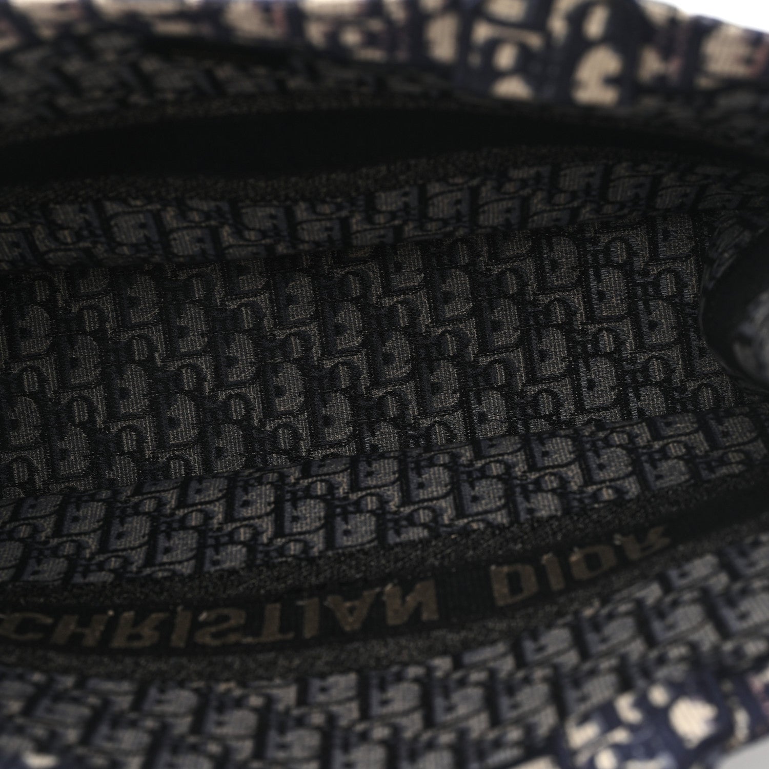 Christian Dior Oblique Large Book Tote Blue Multicolor 5 of 11