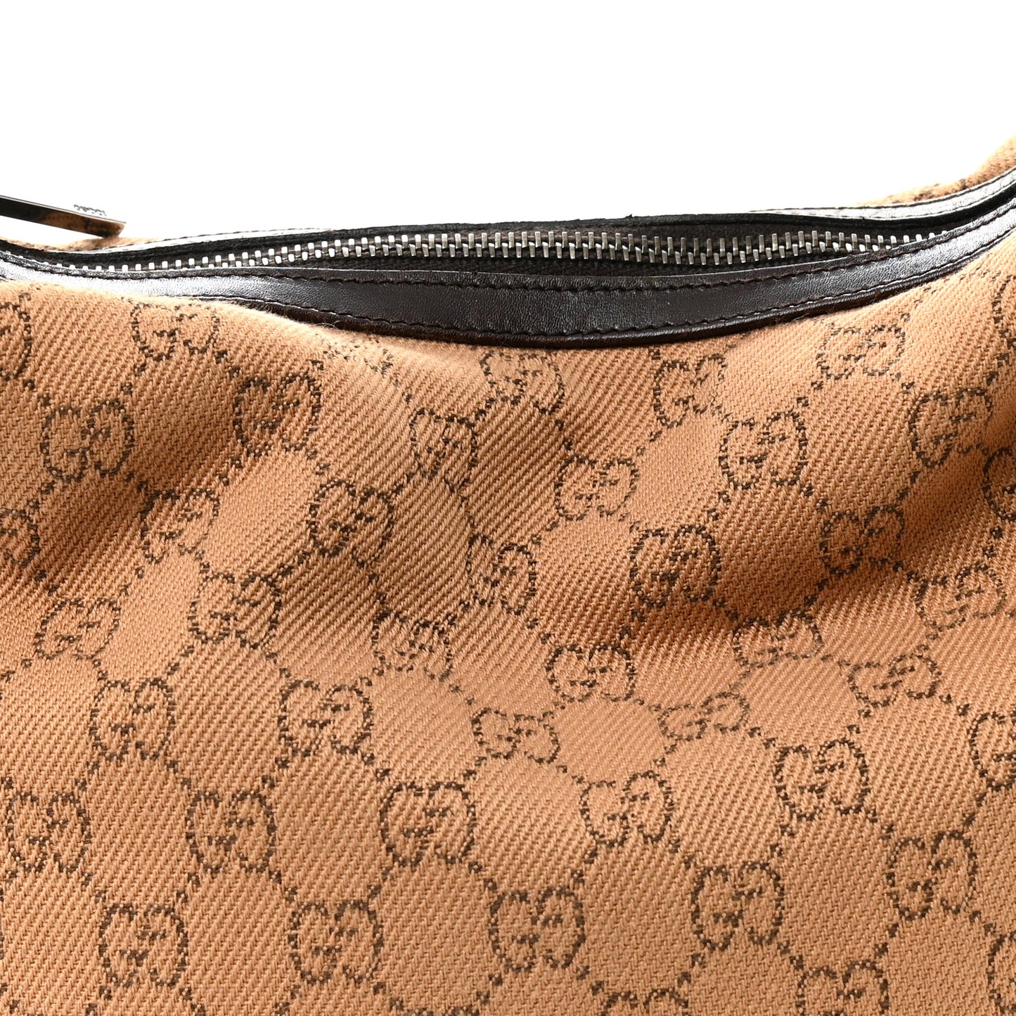 Denim Monogram Medium Hobo Brown