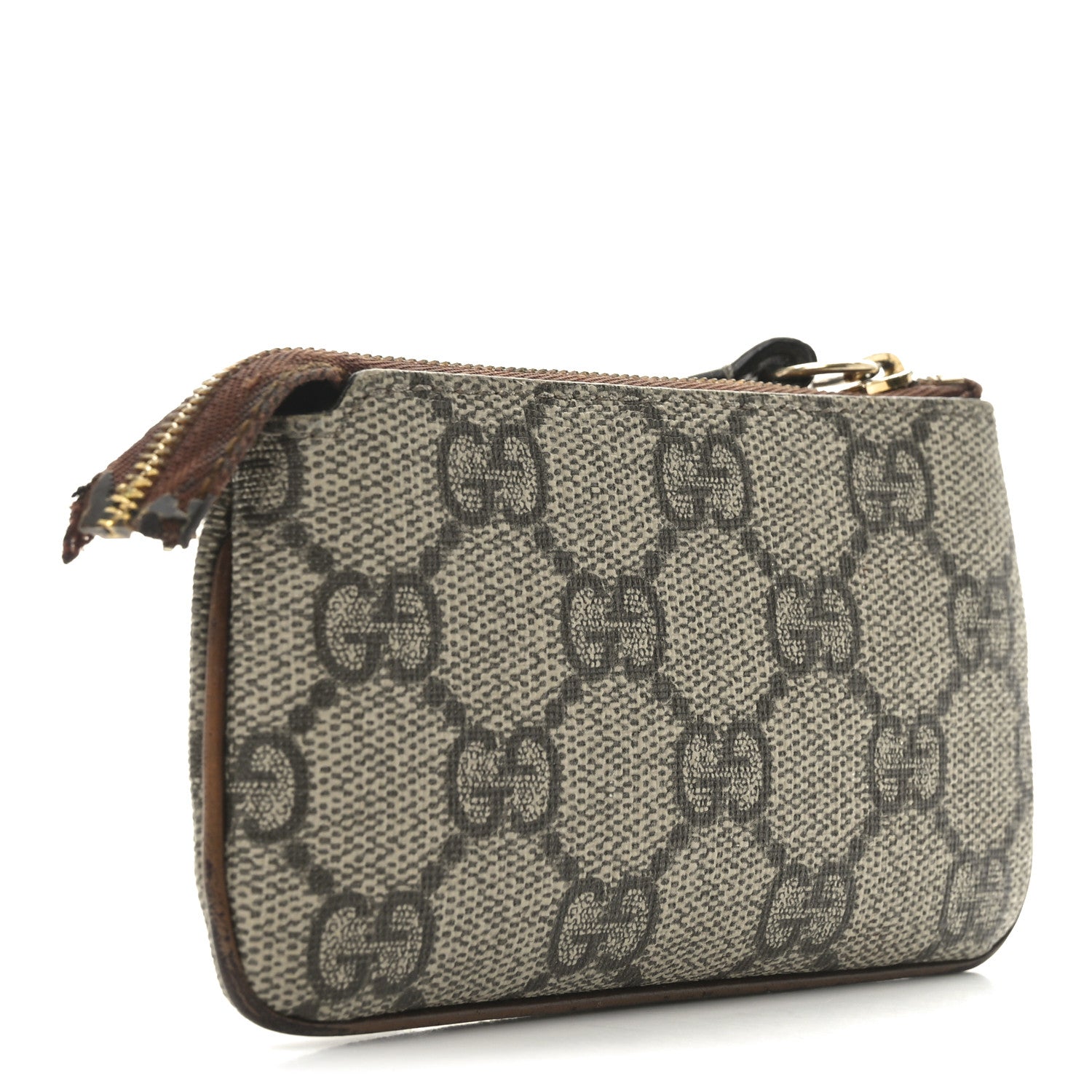 Gucci GG Supreme Monogram Key Case Brown 3 of 7