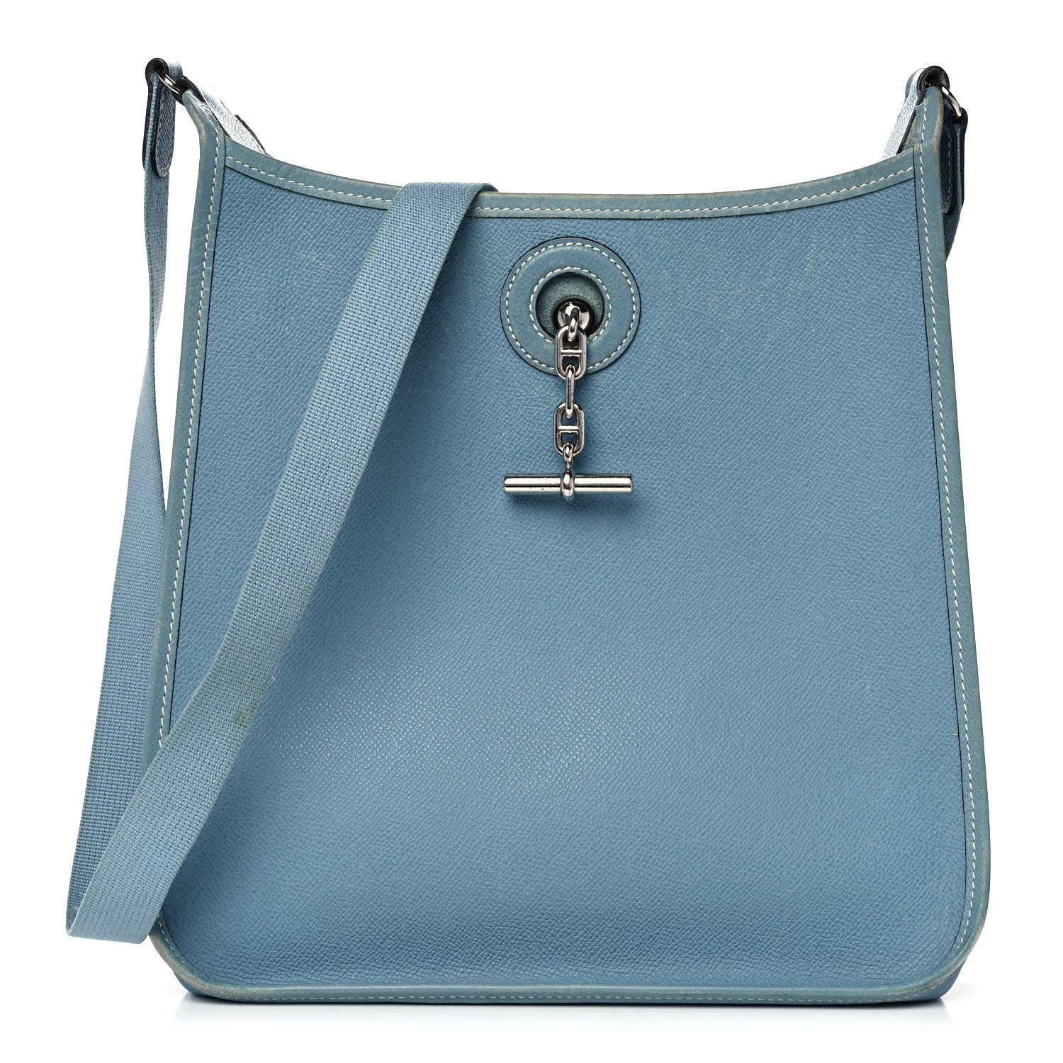 Hermes Epsom Vespa PM Blue Jean 1 of 19