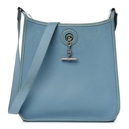 Hermes Epsom Vespa PM Blue Jean 1 of 19