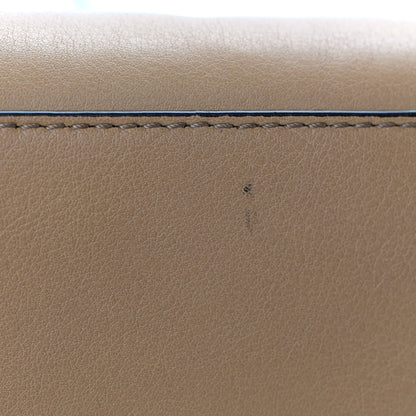 Fendi Calfskin Shearling Petite 3Jours Tote Tan 17 of 19