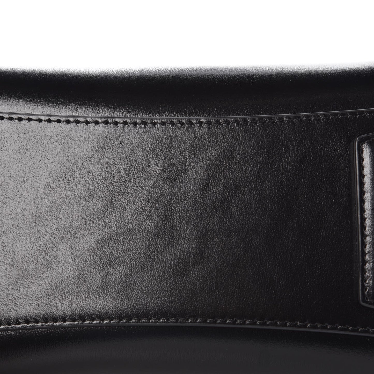 Shiny Lord Calfskin Mini Antigona Black