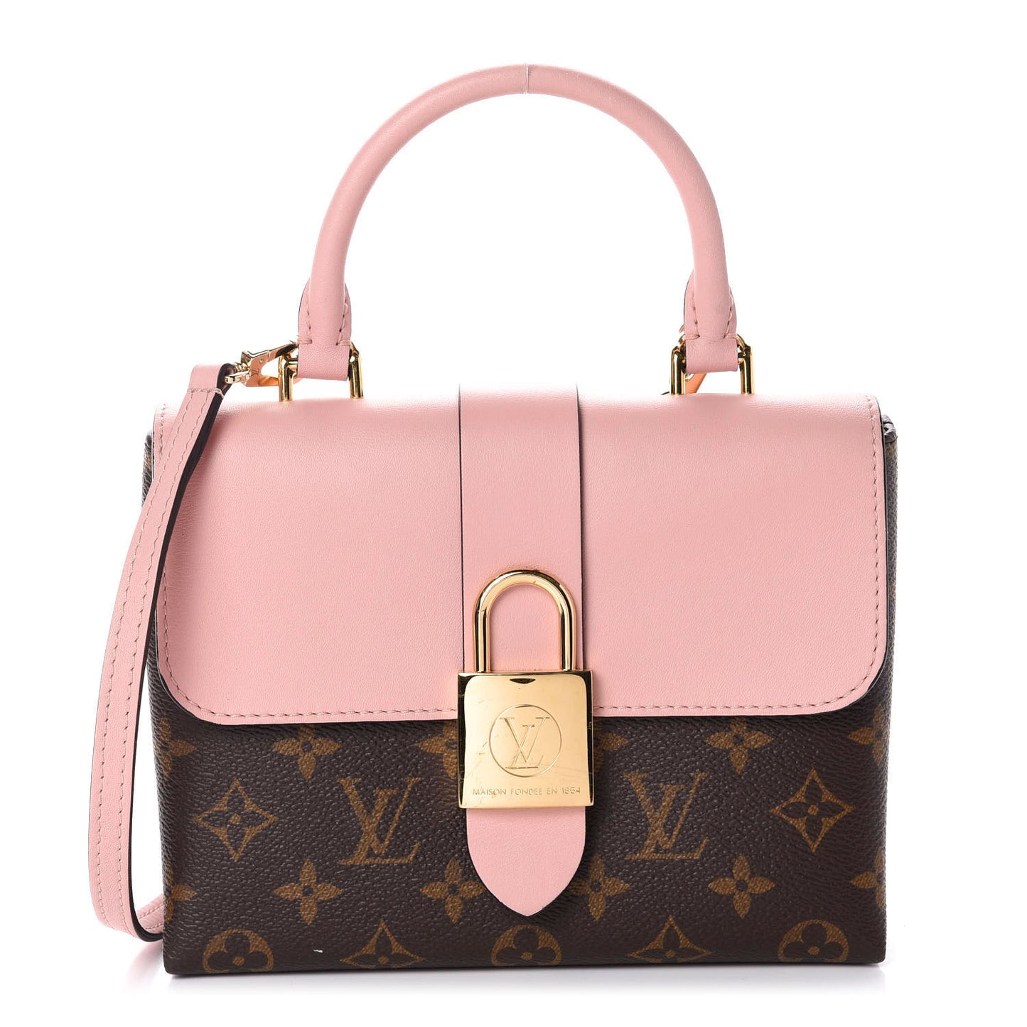 Monogram Locky BB Rose Poudre