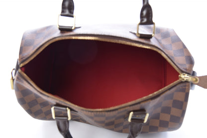 Louis Vuitton Damier Ebene Speedy 30 5 of 11