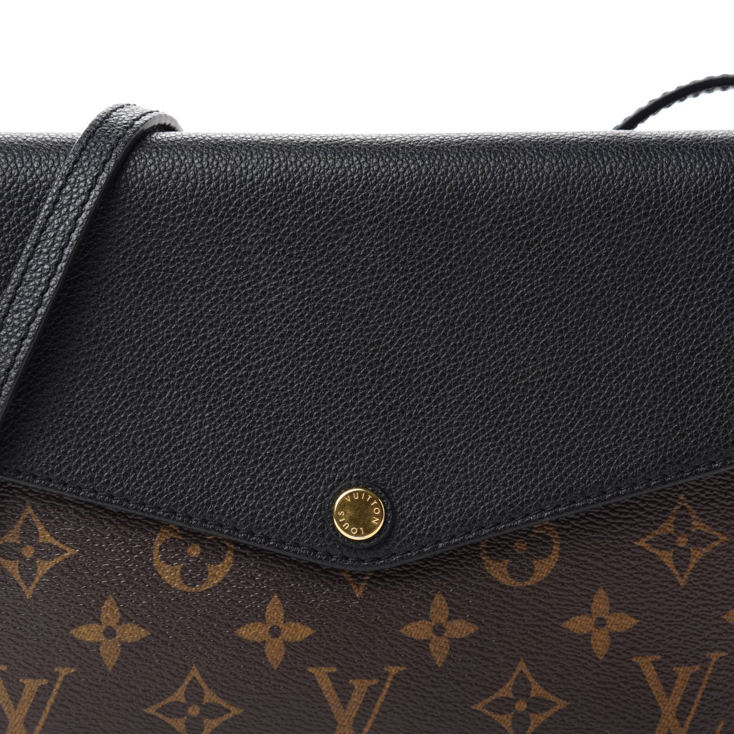 Monogram Twice Pochette Black