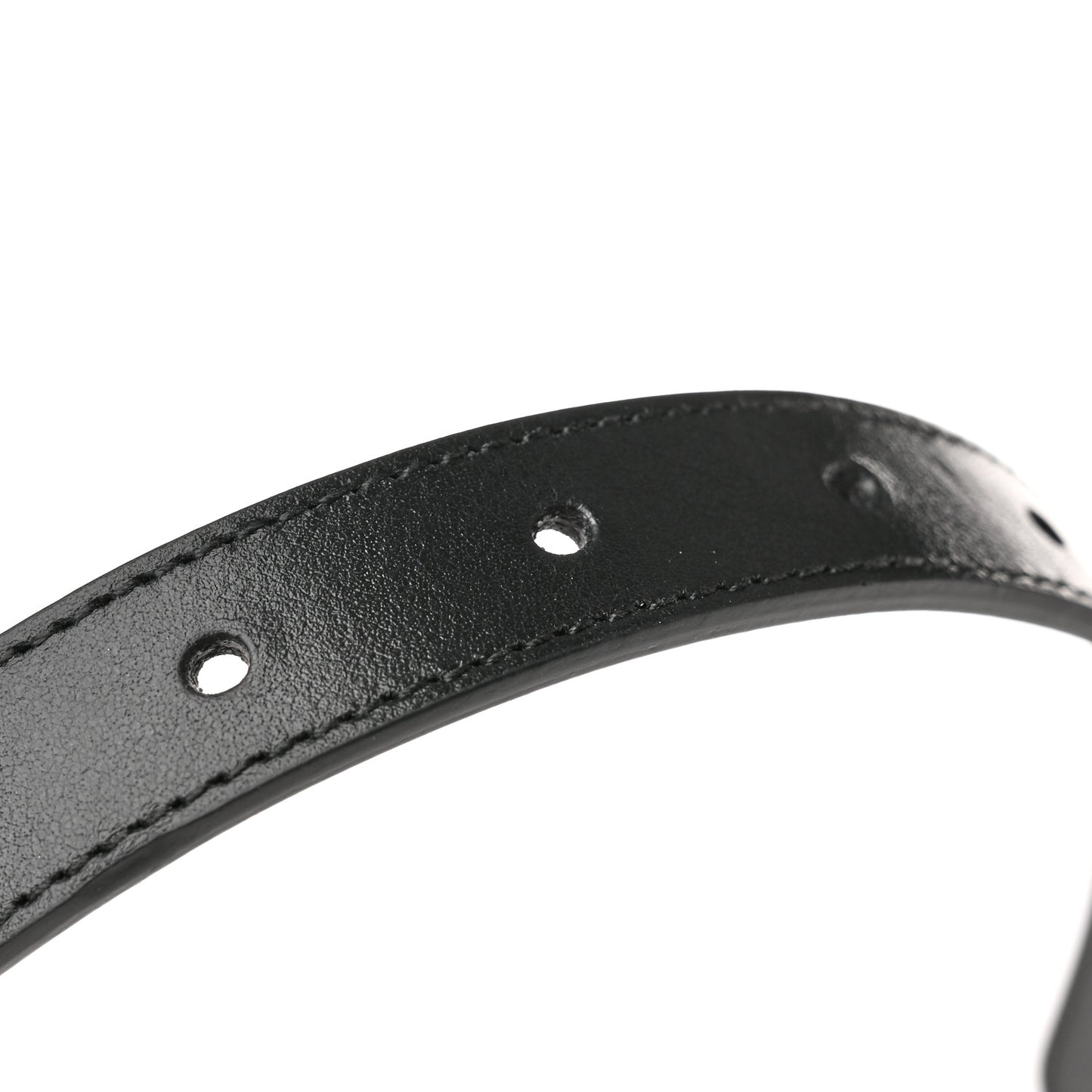 Plutone Calfskin Double G 20mm Belt 90 36 Black