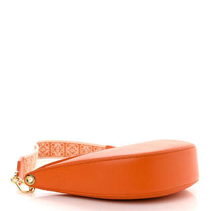 Loewe Satin Calfskin Jacquard Luna Bag Orange 3 of 8