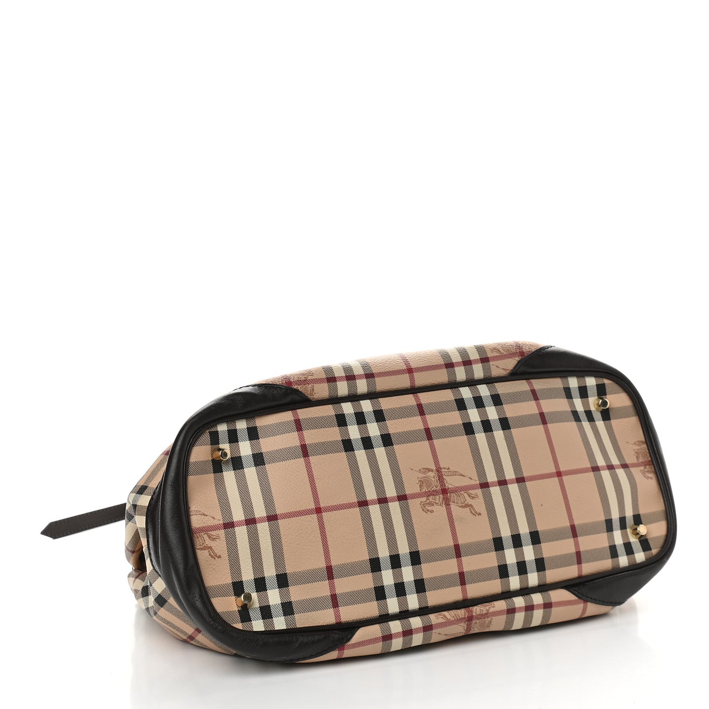 Haymarket Check Tote Chocolate