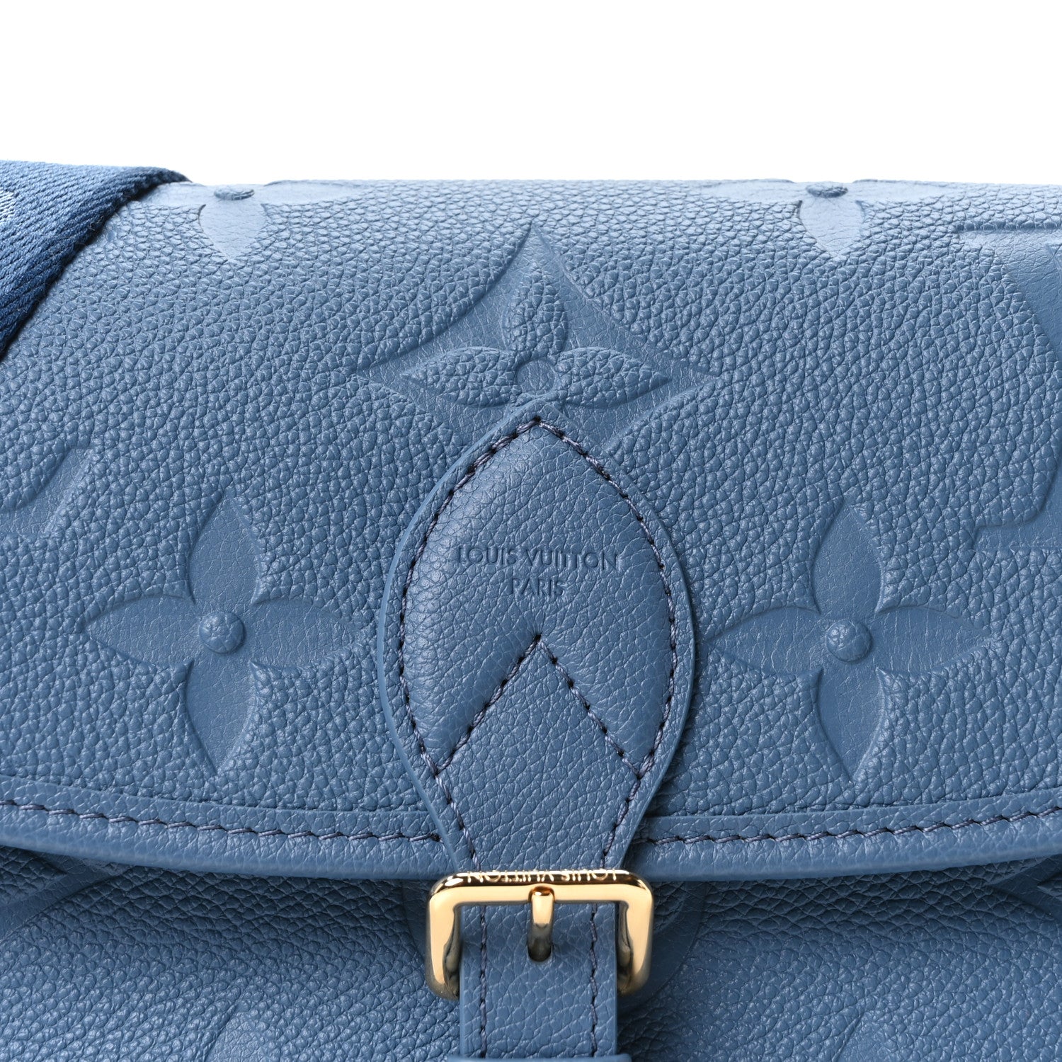 Louis Vuitton Empreinte Monogram Giant Diane Blue Jean 7 of 9