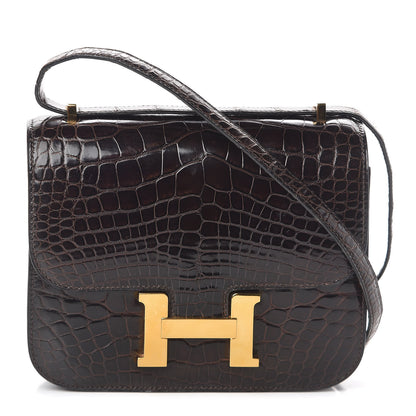 Hermes Shiny Alligator Constance 18 Ebene 1 of 17